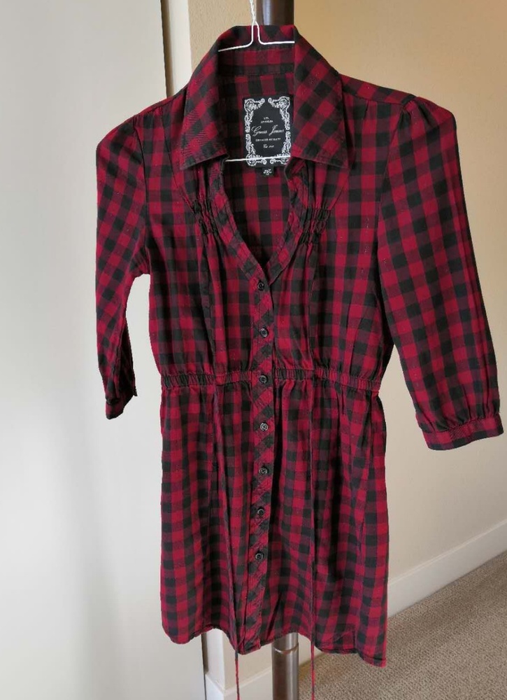 Checkered tunic